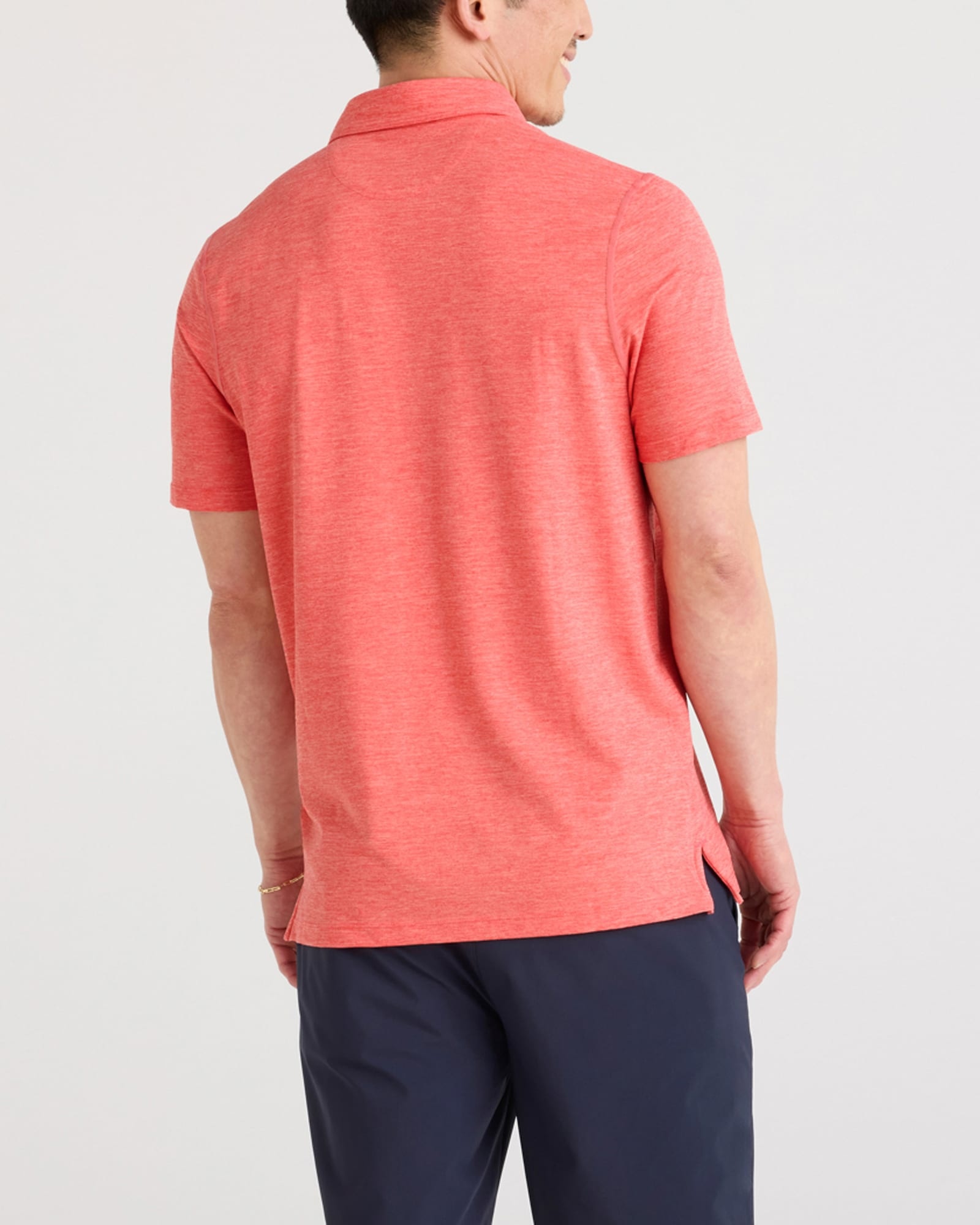 Droptemp Polo Coral Red Heather