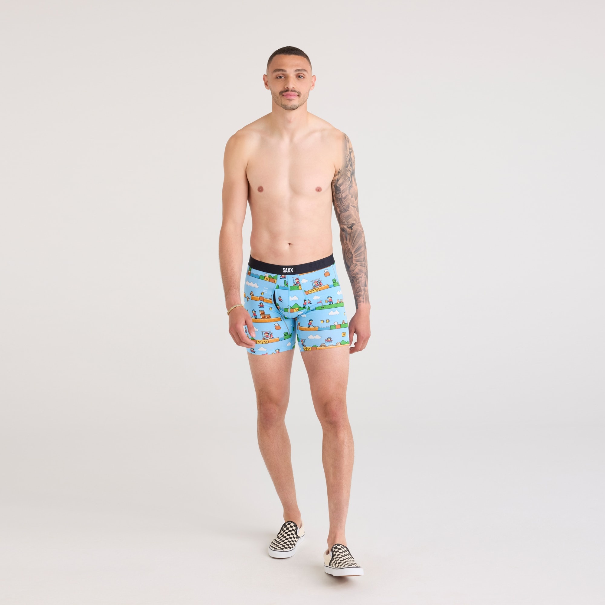 Vibe Xtra Boxer Fly Out of Bounds Blue
