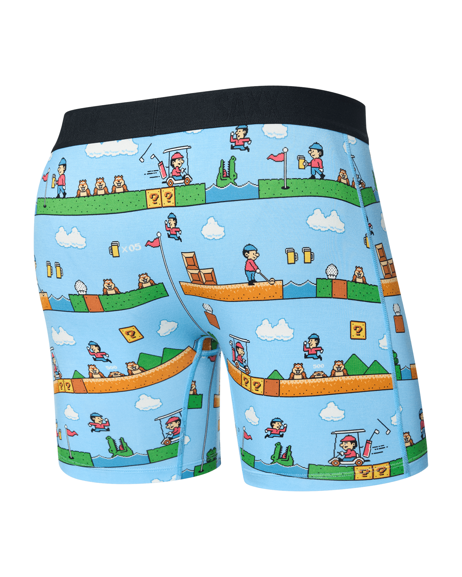 Vibe Xtra Boxer Fly Out of Bounds Blue