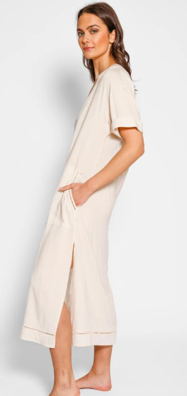 K25200-03 Capri Travel Dress Raw Petit