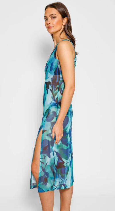 K2365-12 Hydra mesh dress
