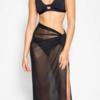 K2362-15 Escape mesh sarong noir