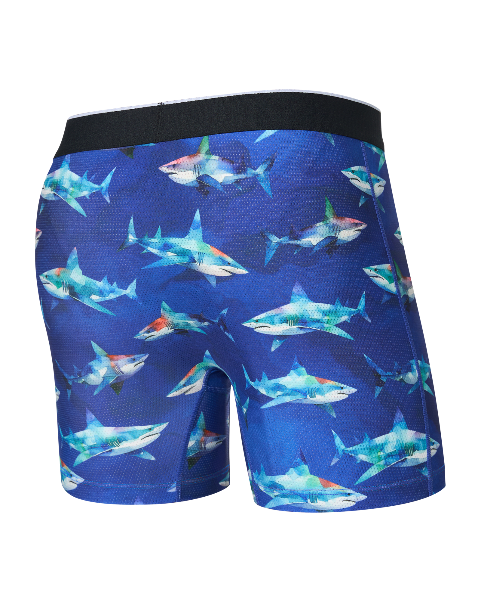 Volt Boxer Brief Shattered Sharks Blue