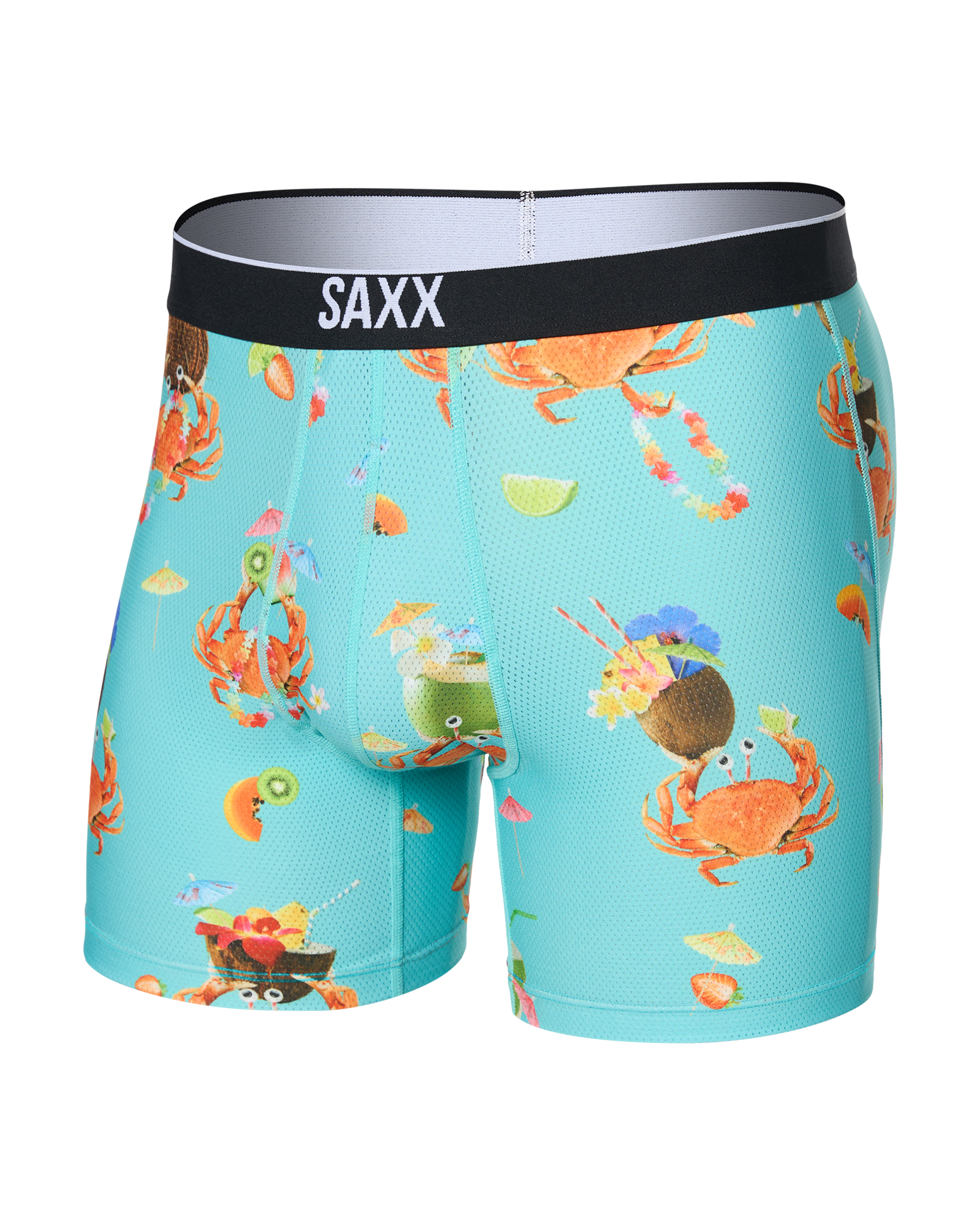 Volt Boxer Brief Crab Cocktail Turquoise