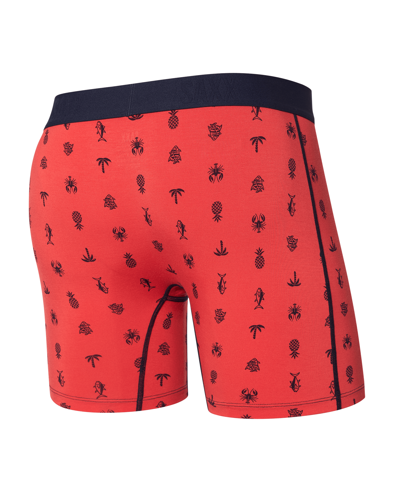 Saxx Vibe Xtra Boxer Fly Summer Catch Coral