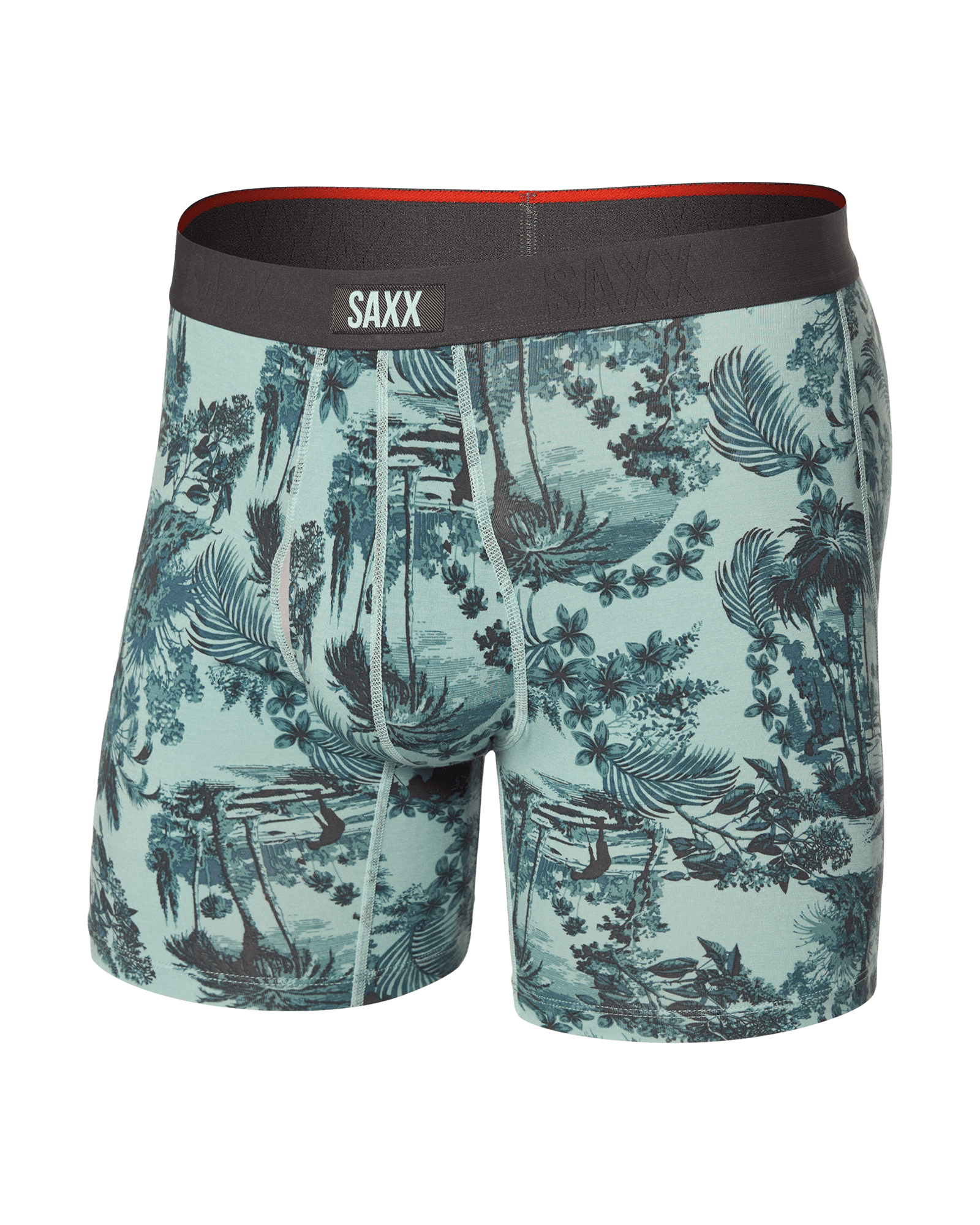 Saxx Vibe Xtra Boxer Fly Golf Toile Aquifer