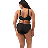 EL302602 Teagan Plunge black almond