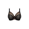 EL302602 Teagan Plunge black almond