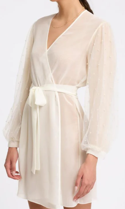 970 - Peignoir Pear ivoire M/L
