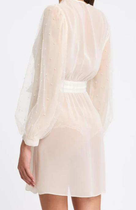 970 - Peignoir Pear ivoire M/L