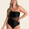 19A122Z Radiant One-Shoulder Noir