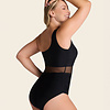 19A122Z Radiant One-Shoulder Noir