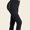 012779M Capri Invisible Taille haute Noir