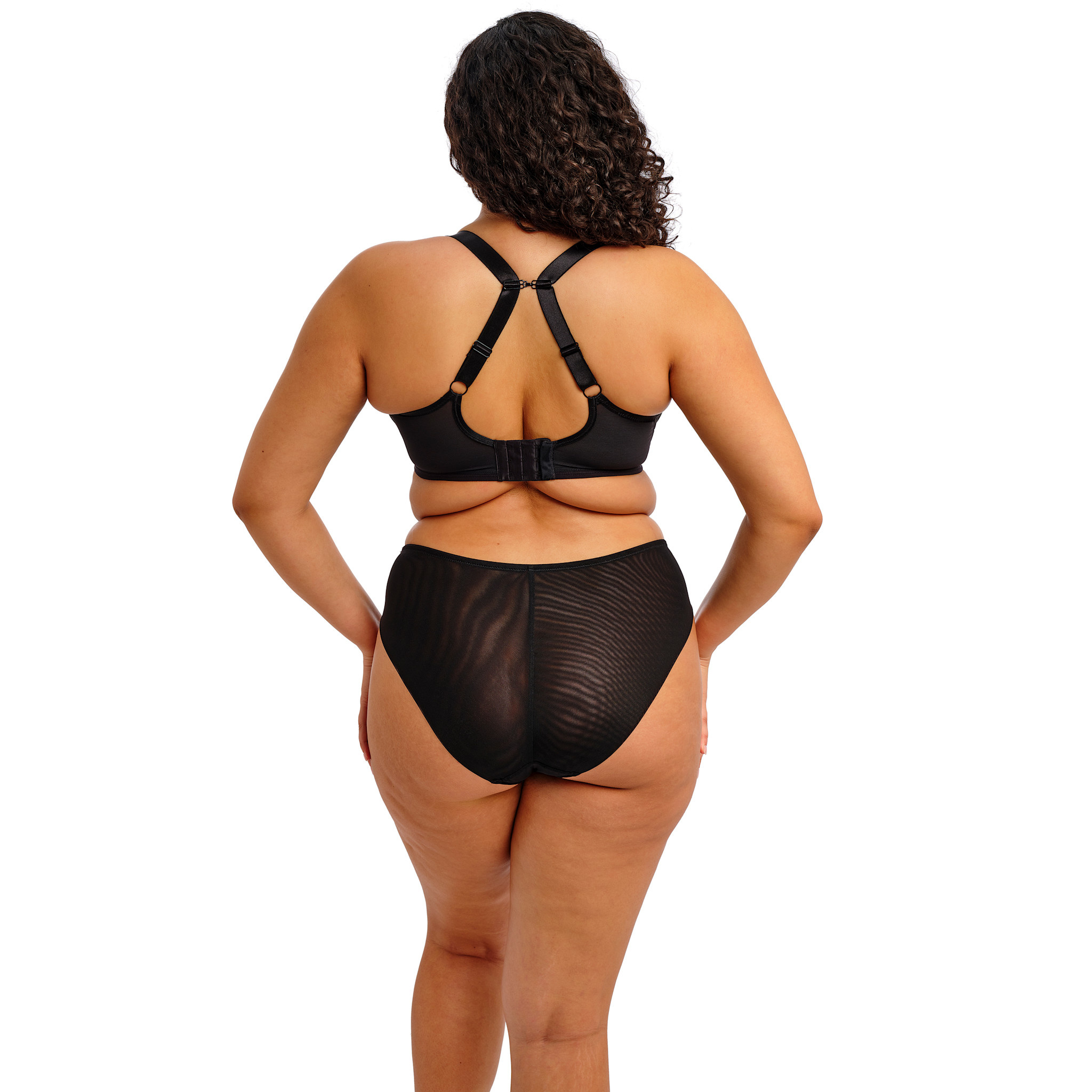 EL303102 Reja plunge bra noir