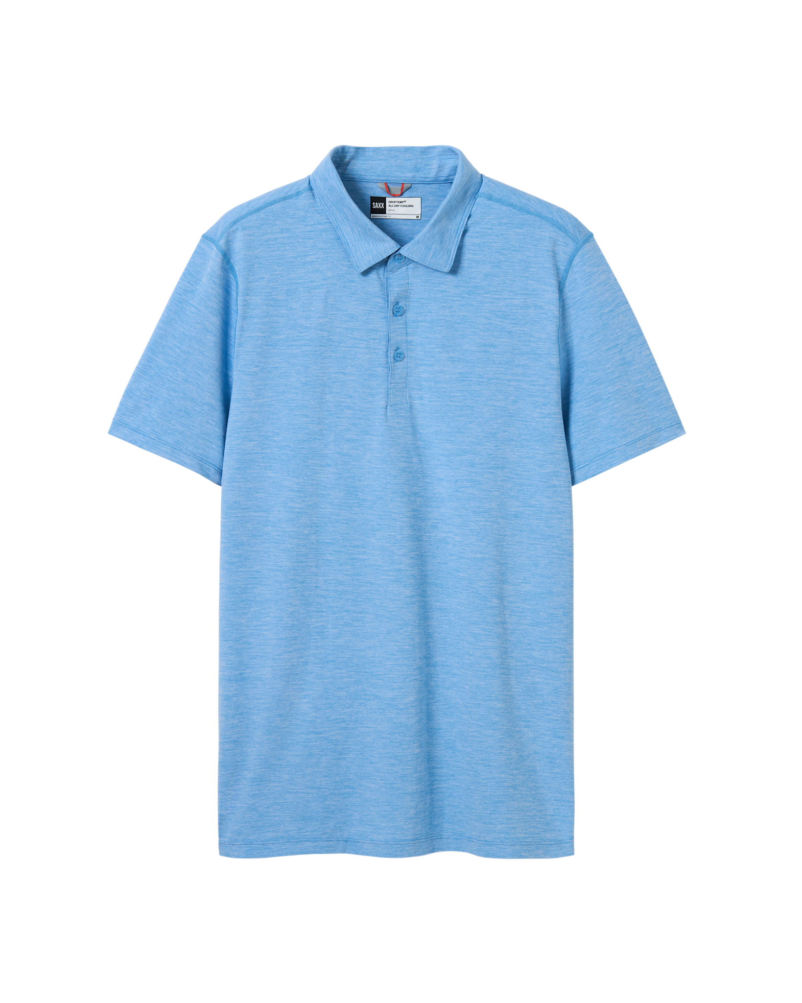 Droptemp Polo Tranquil Blue Heather