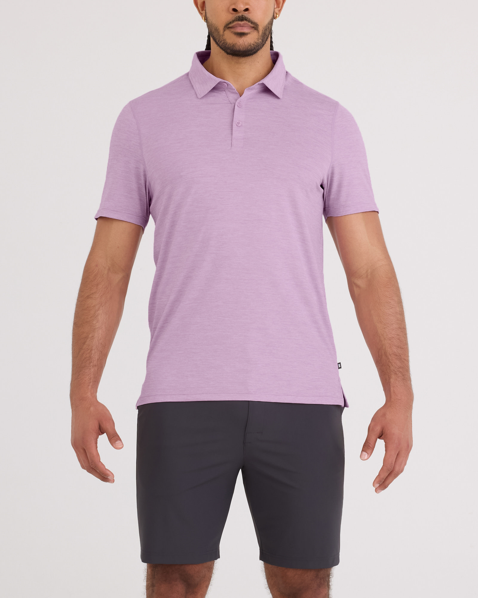 Droptemp Polo Purple Heather
