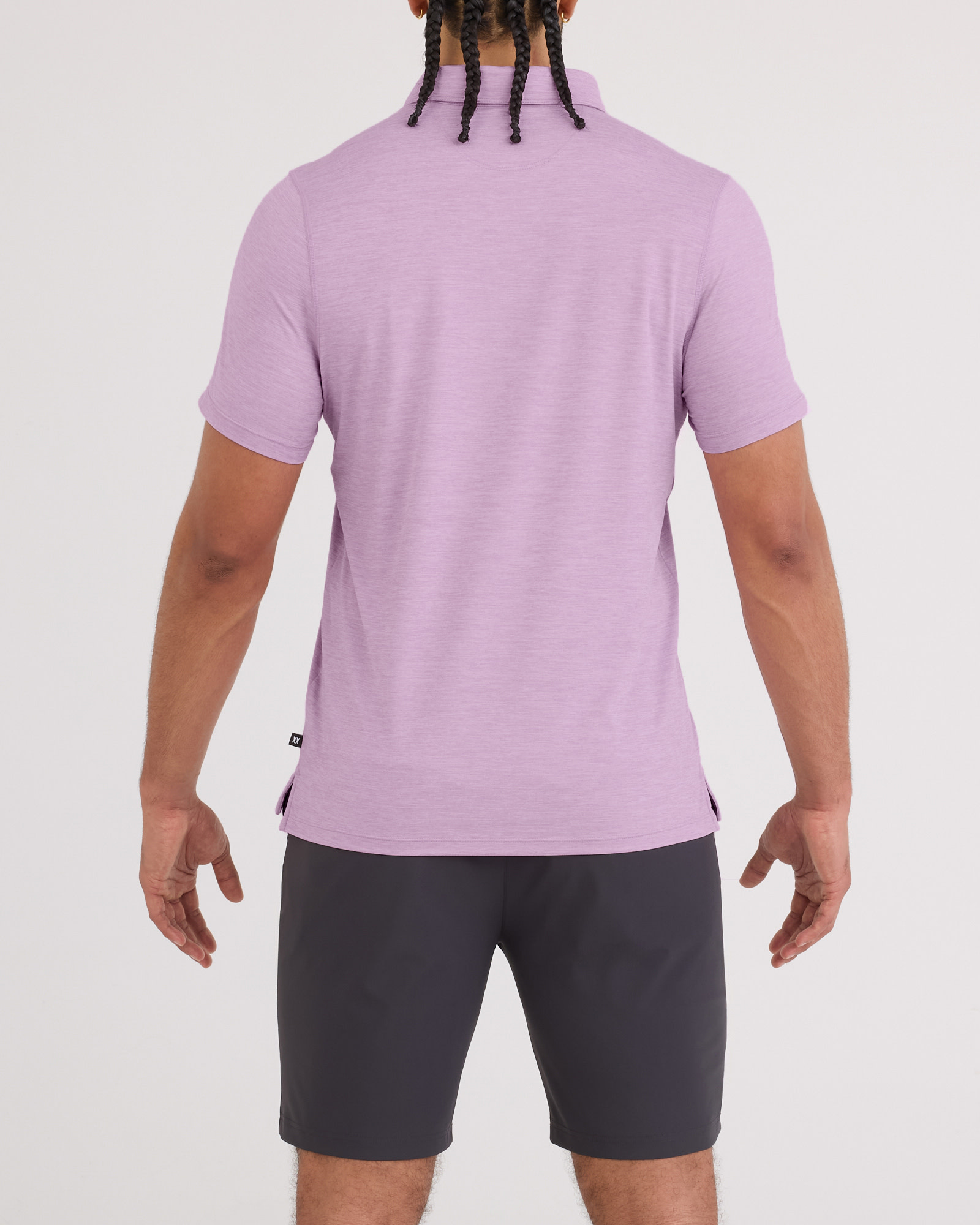 Droptemp Polo Purple Heather