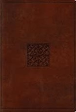 ESV Study Bible, Trutone, Walnut, Celtic Imprint Design
