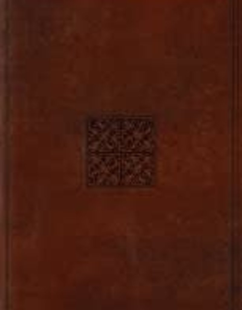 ESV Study Bible, Trutone, Walnut, Celtic Imprint Design