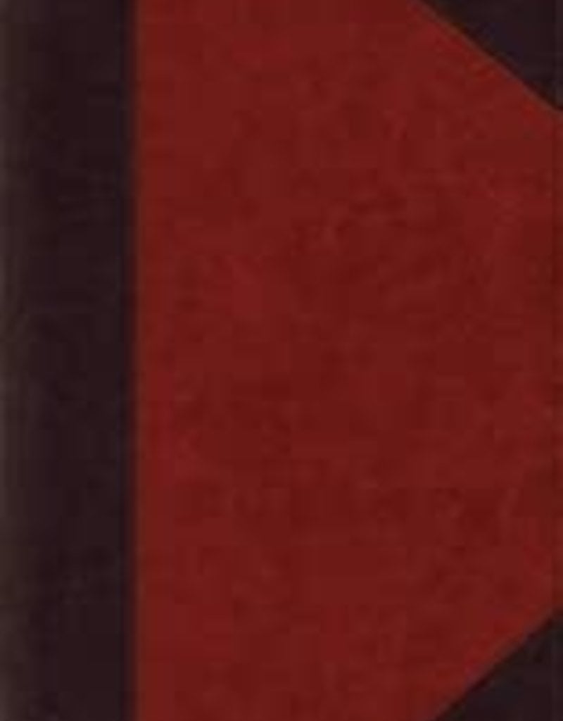 STUDY BIBLE, LARGE Print Trutone Brown/Cordovan Portfolio