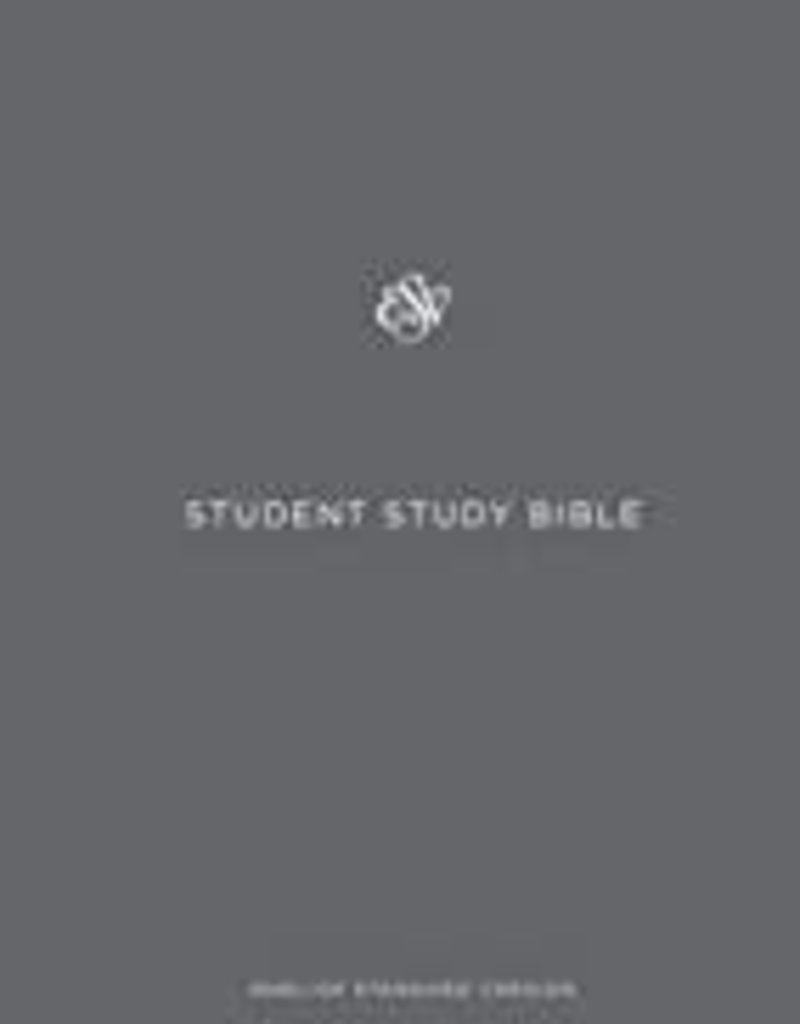 STUDY BIBLE, STUDENT , Hardcover, Gray