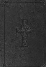 THINLINE BIBLE, TruTone, Charcoal, Celtic Cross Design