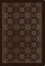 PERSONAL REFERENCE BIBLE, TruTone, Brown, Cross Grid Design