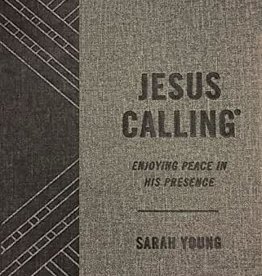 Jesus Calling ( Textured Gray Leathersoft)