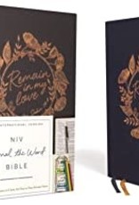 JOURNAL the WORD BIBLE, Cloth over Board, Navy, Red Letter Edition, Comfort Print