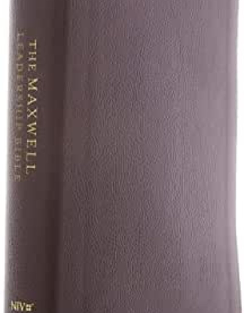 NIV The MAXWELL LEADERSHIP BIBLE- Black