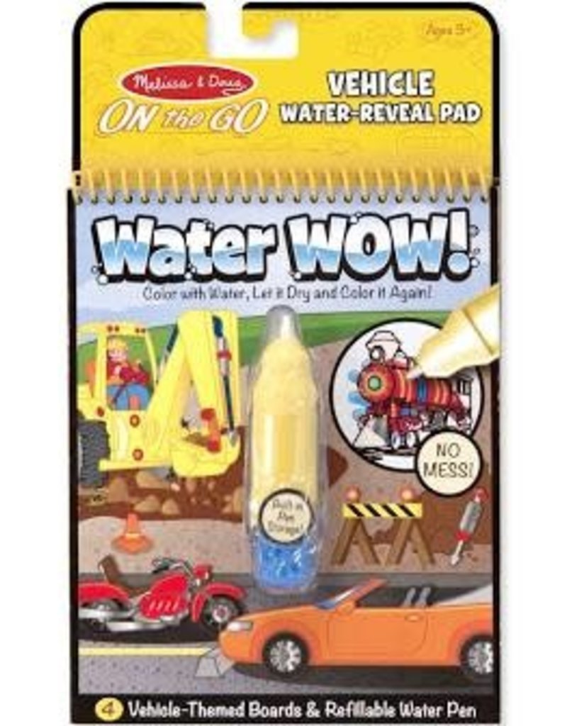 Melissa & Doug Water Wow-VEHICLES