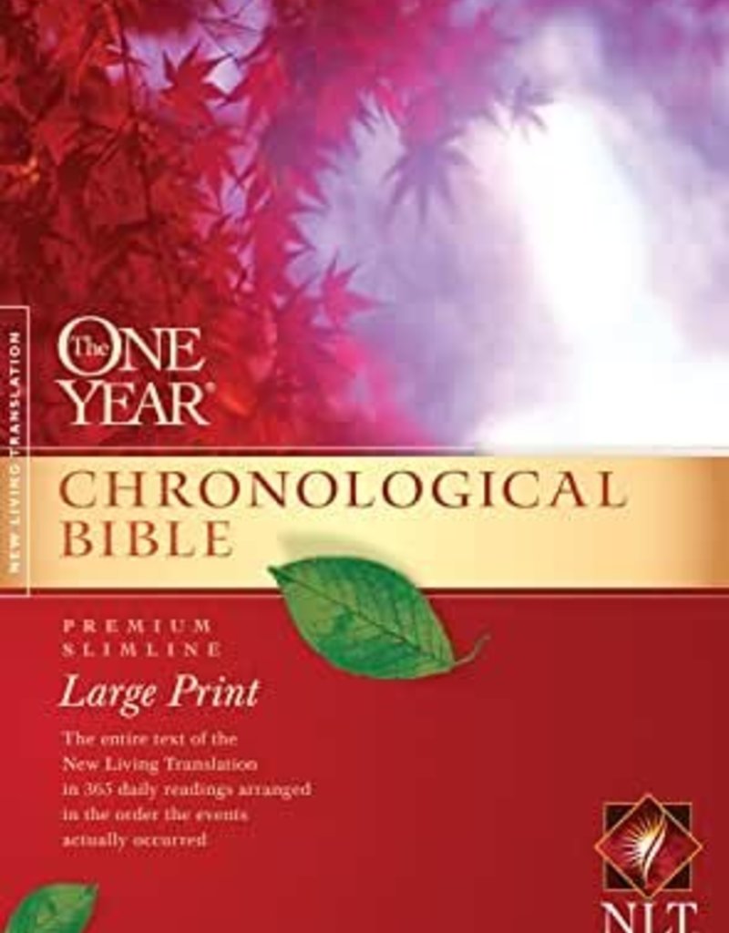 The One Year Chronological Bible (NLT,) Premium Slimline Large Print