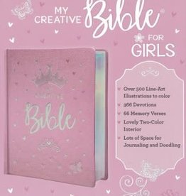 My Creative Bible for Girls ESV PinkFaux Leather