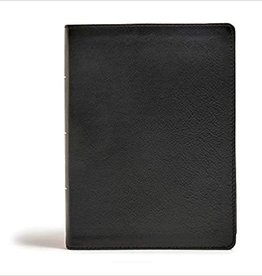 CSB Tony Evans Study Bible--genuine leather, black