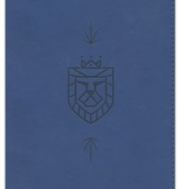ESV Kid's Thinline Bible, TruTone Imitation Leather, Navy with Lion of Judah Design