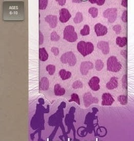 NIrV Plush Backpack Bible, Hardcover, Plush, Purple Hearts