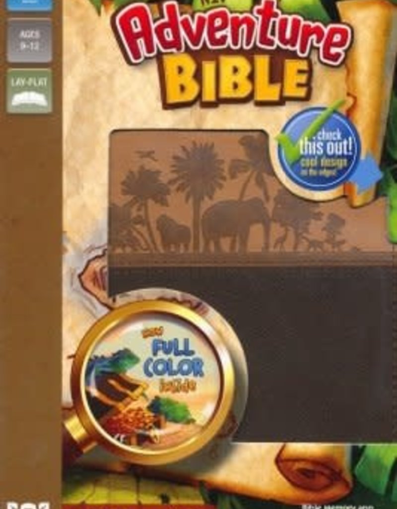 NIV Adventure Bible, Italian Duo-Tone, Chocolate/Toffee