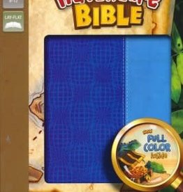 NIV Adventure Bible, Italian Duo-Tone, Electric blue/Ocean blue