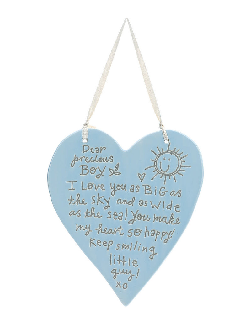 DEAR PRECIOUS BOY HANGING PLAQUE