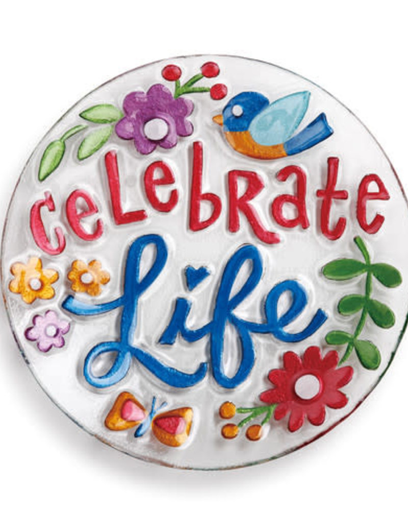 Celebrate Life 11" Round Plate