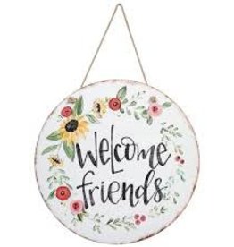 DOOR WALL SIGN WELCOME FRIENDS