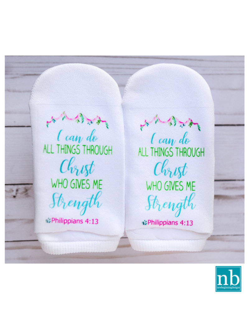 Standing On the WORD Socks -Strength (Phil 4:13)