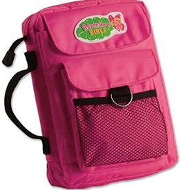 Bible Cover-Adventure Bible-Medium-Pink Nylon