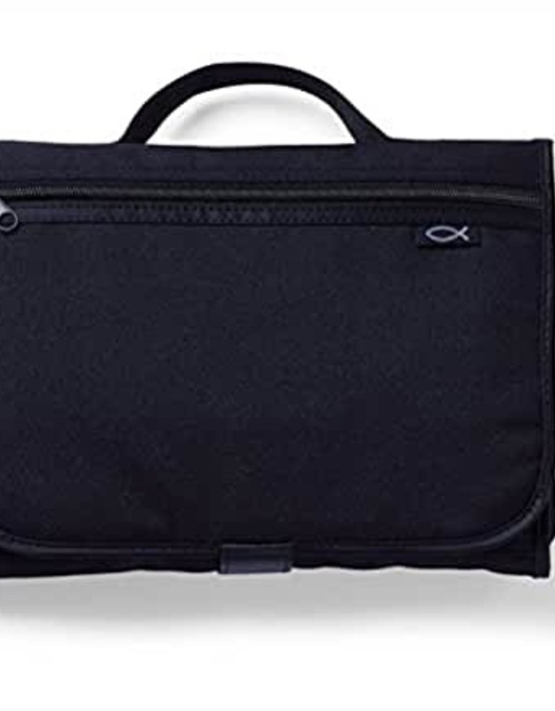 Bible Cover-Tri Fold Organizer-2XL-Black