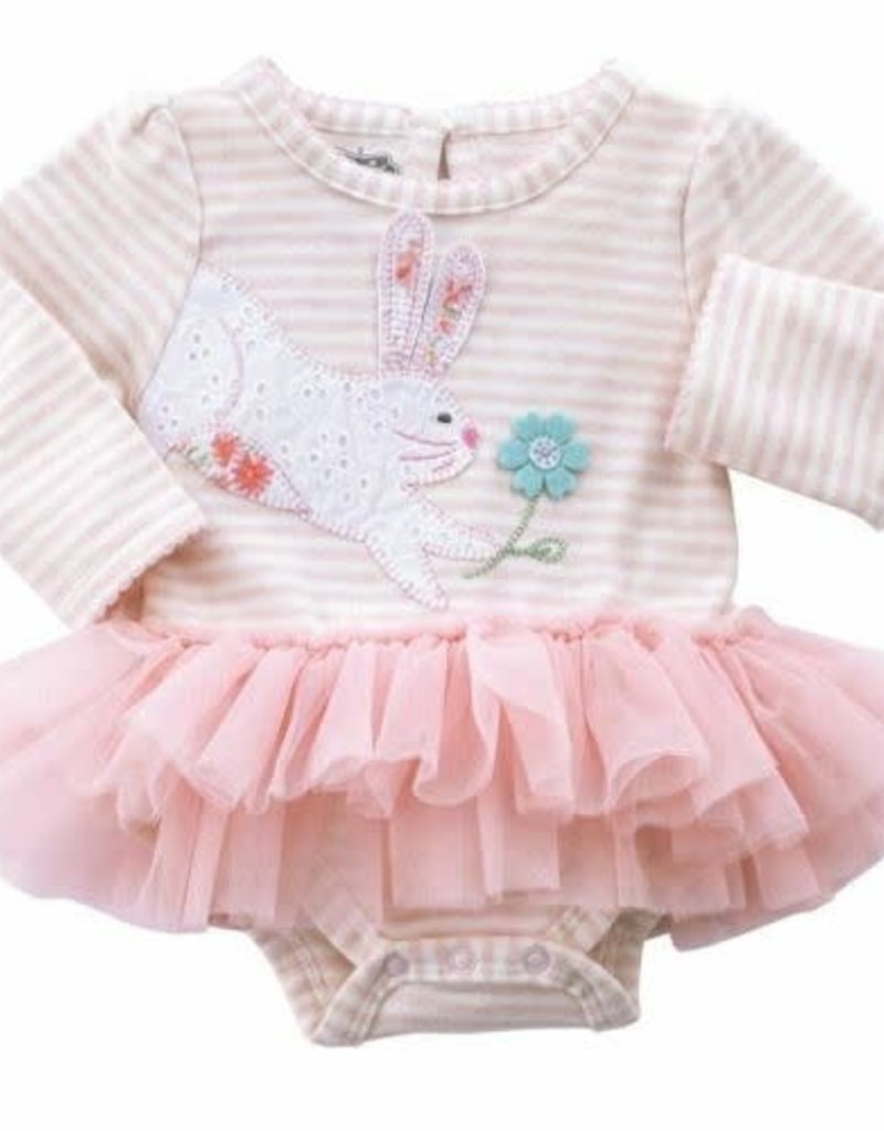 Mud Pie: BUNNY TUTU CRAWLER (Size 3-6 Month)