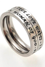 Princess Cut Ring True Love Waits - Size 5