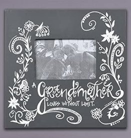 Frame Grandmother Loves without Limit (Wood)