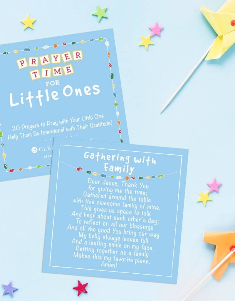 Prayer Time for Little Boys w/ Acrylic Stand (20 Prayers)