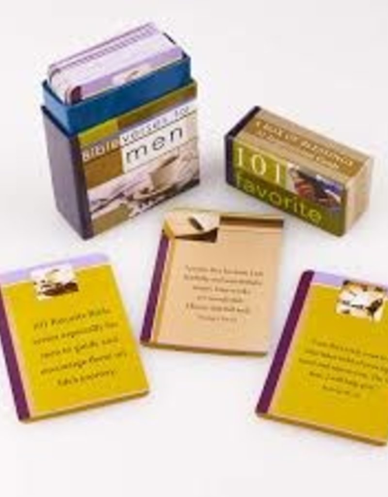 Box Of Blessings-101 Favorite Bible Verses/Men