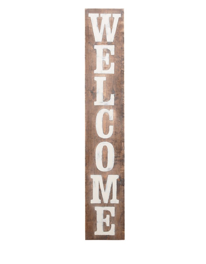 Welcome Sign- Brown